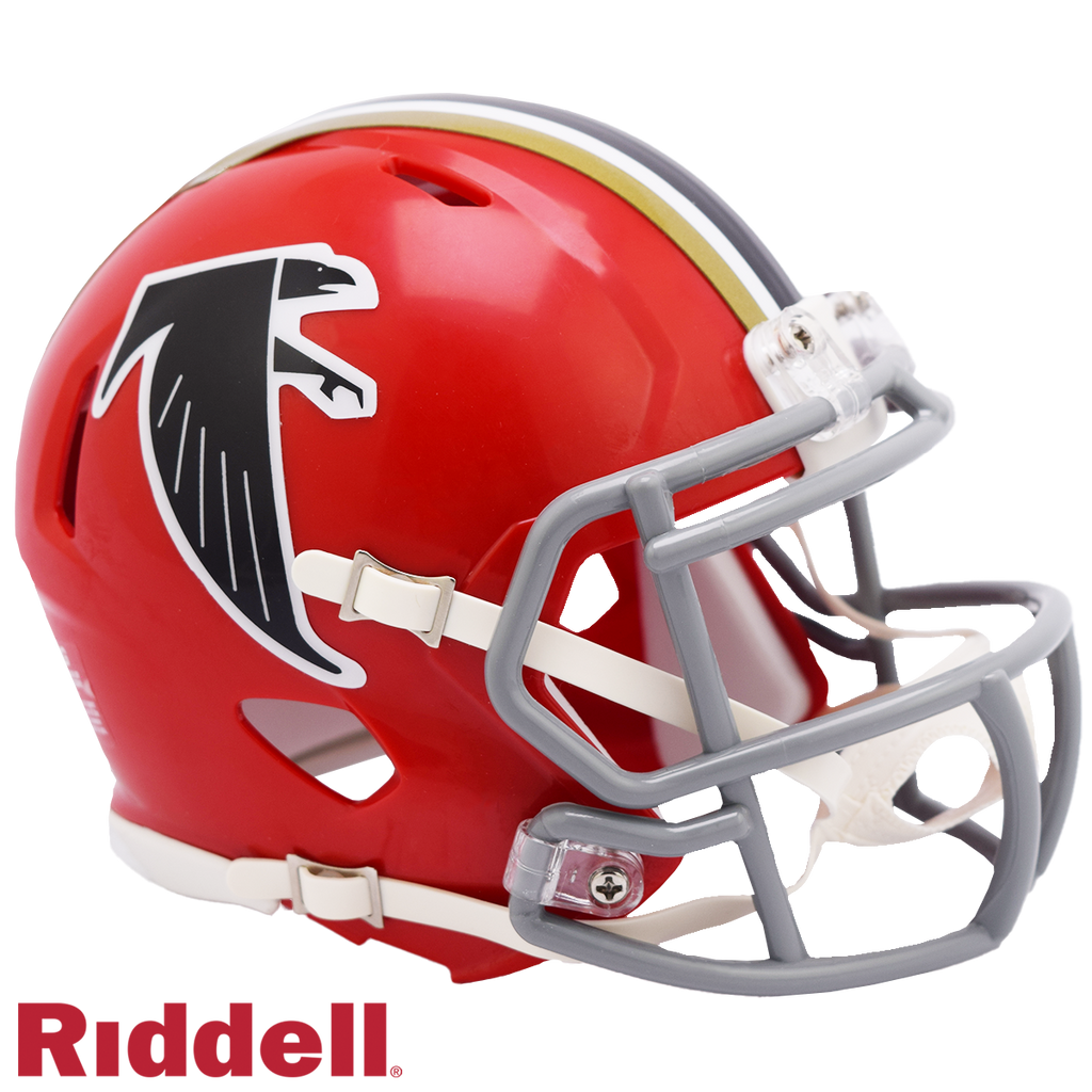 Atlanta Falcons Helmet Riddell Replica Mini Speed Style 1966-1969 T/B Periodic Restock