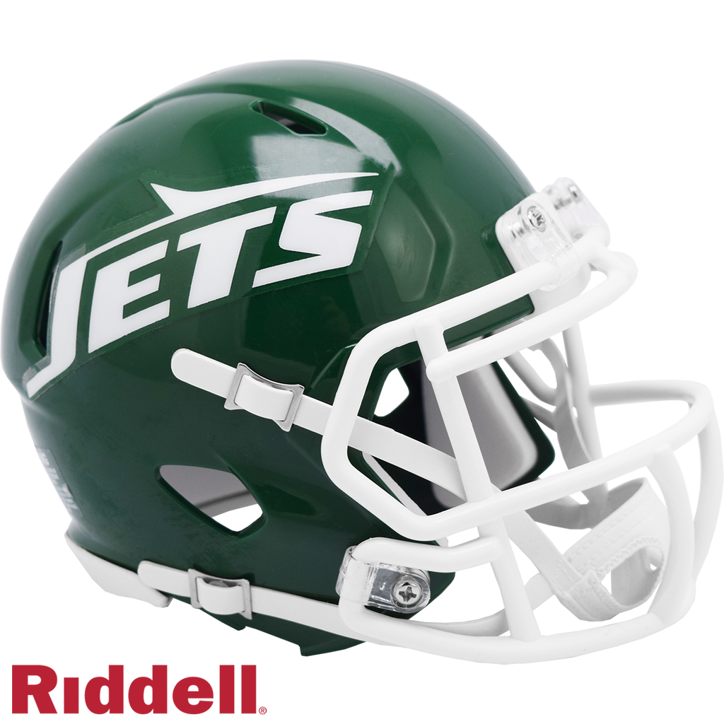 New York Jets Helmet Riddell Replica Mini Speed Style 1978-1989 T/B Periodic Restock