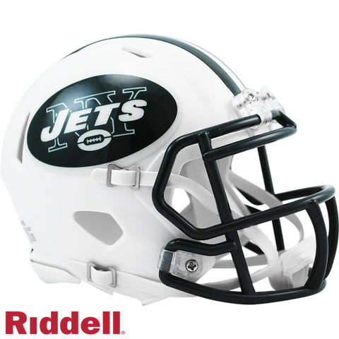 New York Jets Helmet Riddell Replica Mini Speed Style 1998-2018 T/B