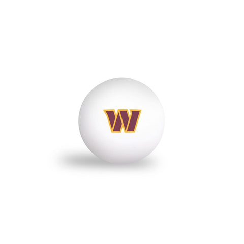 Washington Commanders Ping Pong Balls 6 Pack