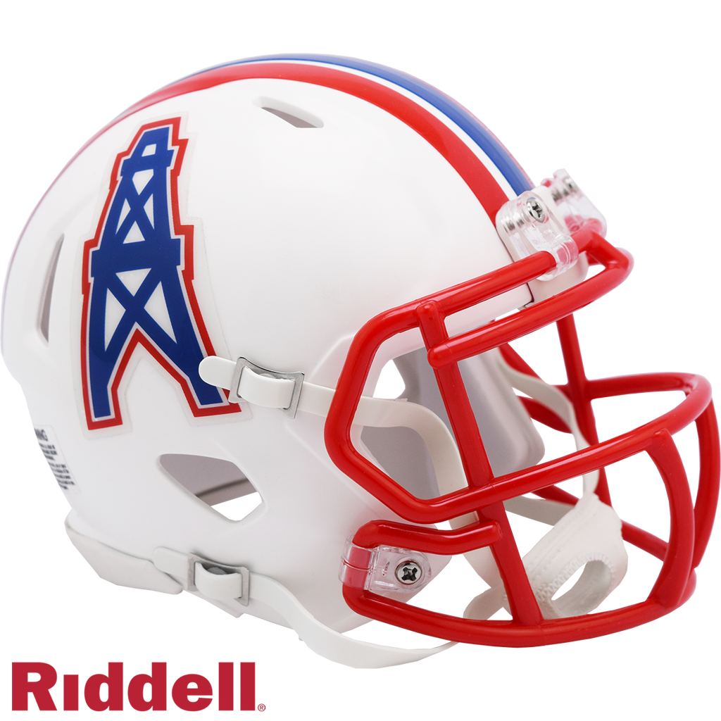 Houston Oilers Helmet Riddell Replica Mini Speed Style 1981-1998 T/B