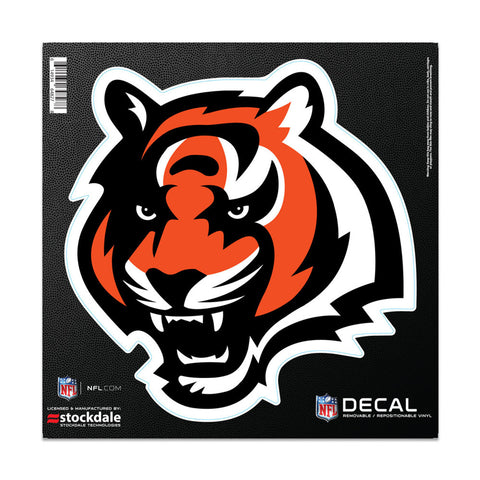 Cincinnati Bengals Decal 6x6 All Surface Logo