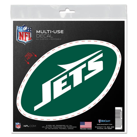 New York Jets Decal 6x6 All Surface Logo