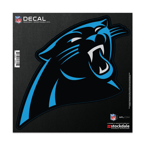 Carolina Panthers Decal 6x6 All Surface Logo - Special Order