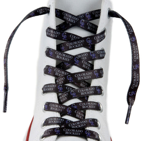 Colorado Rockies Shoe Laces 54 Inch - Special Order