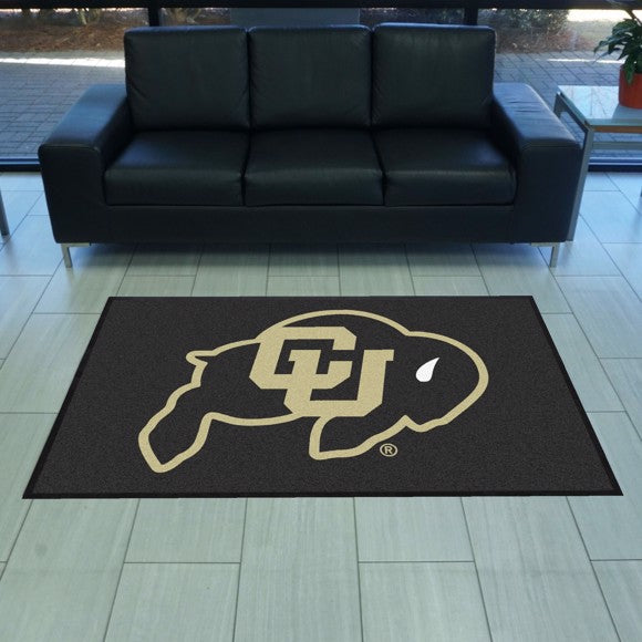 Colorado 4X6 High-Traffic Mat with Durable Rubber Backing