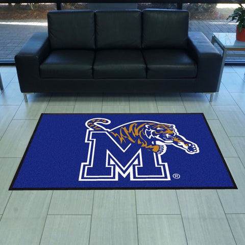 Memphis 4X6 High-Traffic Mat with Durable Rubber Backing