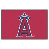 Los Angeles Angels 4X6 High-Traffic Mat with Durable Rubber Backing