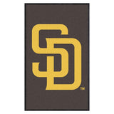 San Diego Padres 3X5 High-Traffic Mat with Durable Rubber Backing