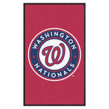 Washington Nationals 3X5 High-Traffic Mat with Durable Rubber Backing
