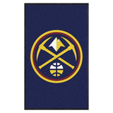 Denver Nuggets 3X5 High-Traffic Mat with Durable Rubber Backing