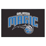 Orlando Magic 4X6 High-Traffic Mat with Durable Rubber Backing