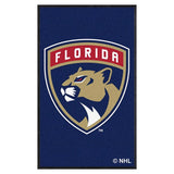 Florida Panthers 3X5 High-Traffic Mat with Durable Rubber Backing