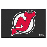 New Jersey Devils 4X6 High-Traffic Mat with Durable Rubber Backing