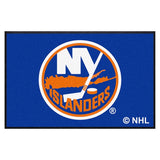 New York Islanders 4X6 High-Traffic Mat with Durable Rubber Backing