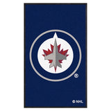 Winnipeg Jets 3X5 High-Traffic Mat with Durable Rubber Backing