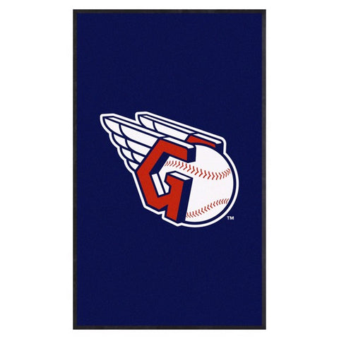 Cleveland Guardians 3X5 High-Traffic Mat with Durable Rubber Backing