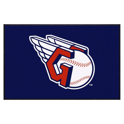 Cleveland Guardians 4X6 High-Traffic Mat with Durable Rubber Backing
