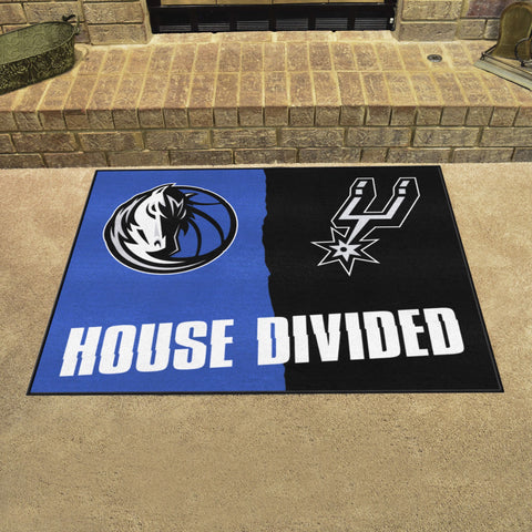NBA House Divided - Mavericks / Spurs Mat