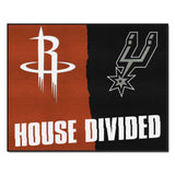 NBA House Divided - Houston Rockets / Spurs Mat