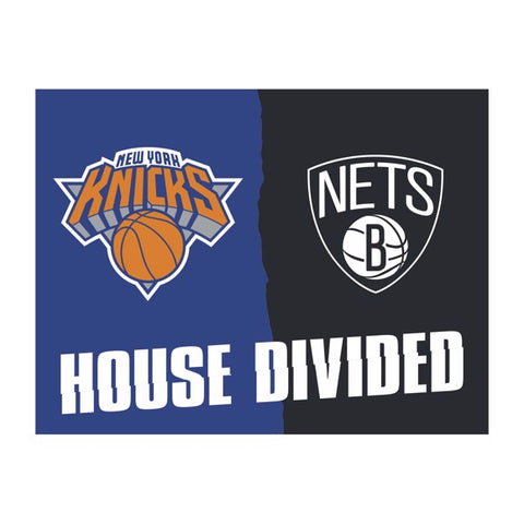 NBA House Divided - New York Knicks / Brooklyn Nets Mat