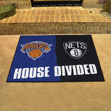 NBA House Divided - New York Knicks / Brooklyn Nets Mat