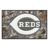 Cincinnati Reds Starter Mat - Camo 19" x 30"