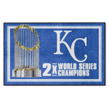 Kansas City Royals Dynasty 4x6 MLB Plush Area Rug - 44" x 71"