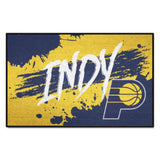 Indiana Pacers Starter Mat - Slogan NBA Accent Rug - 19" x 30"