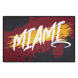 Miami Heat Starter Mat - Slogan NBA Accent Rug - 19" x 30"