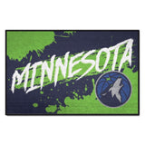 Minnesota Timberwolves Starter Mat - Slogan NBA - 19" x 30"