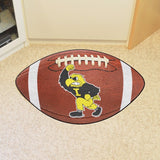 Iowa Hawkeyes  Football Rug - 20.5in. x 32.5in.