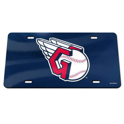 Cleveland Guardians License Plate Acrylic Blue - Special Order