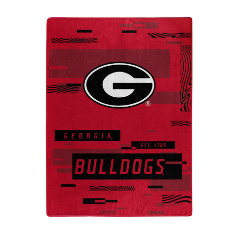 Georgia Bulldogs Blanket 60x80 Raschel Digitize Design