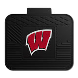 Wisconsin Badgers Back Seat Car Utility Mat - 14in. x 17in.