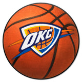 Oklahoma City Thunder Basketball Rug - 27in. Diameter