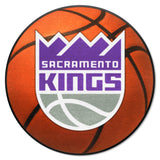 Sacramento Kings Basketball Rug - 27in. Diameter