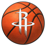 Houston Rockets Basketball Rug - 27in. Diameter