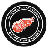 Detroit Red Wings Hockey Puck Rug - 27in. Diameter