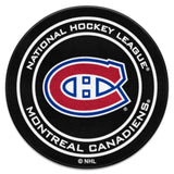 Montreal Canadiens Hockey Puck Rug - 27in. Diameter