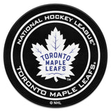 Toronto Maple Leafs Hockey Puck Rug - 27in. Diameter