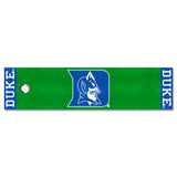 Duke Blue Devils Putting Green Mat - 1.5ft. x 6ft., Devil Logo
