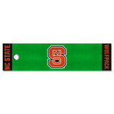 NC State Wolfpack Putting Green Mat - 1.5ft. x 6ft., NSC Logo