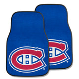 Montreal Canadiens Front Carpet Car Mat Set - 2 Pieces