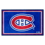 Montreal Canadiens 4ft. x 6ft. Plush Area Rug