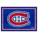 Montreal Canadiens 5ft. x 8 ft. Plush Area Rug