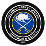 Buffalo Sabres Hockey Puck Rug - 27in. Diameter