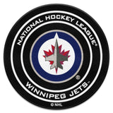 Winnipeg Jets Hockey Puck Rug - 27in. Diameter
