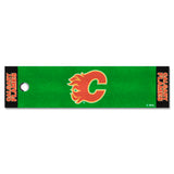 Calgary Flames Putting Green Mat - 1.5ft. x 6ft.