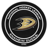 Anaheim Ducks Hockey Puck Rug - 27in. Diameter